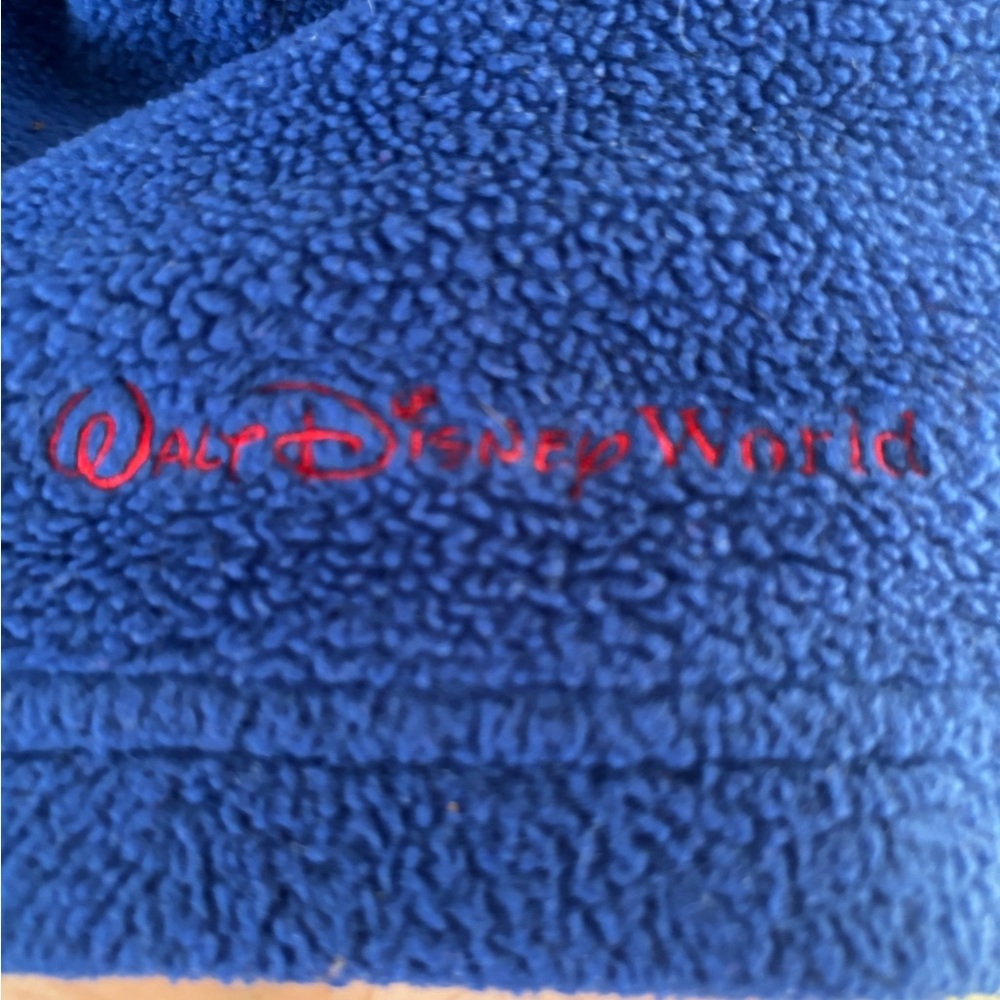 Disney Vintage 2000 Blue Fleece Pullover - Picture 3 of 7